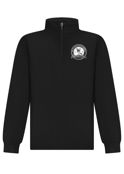 Beighton Magpies 1/4 Zip Tracksuit Top