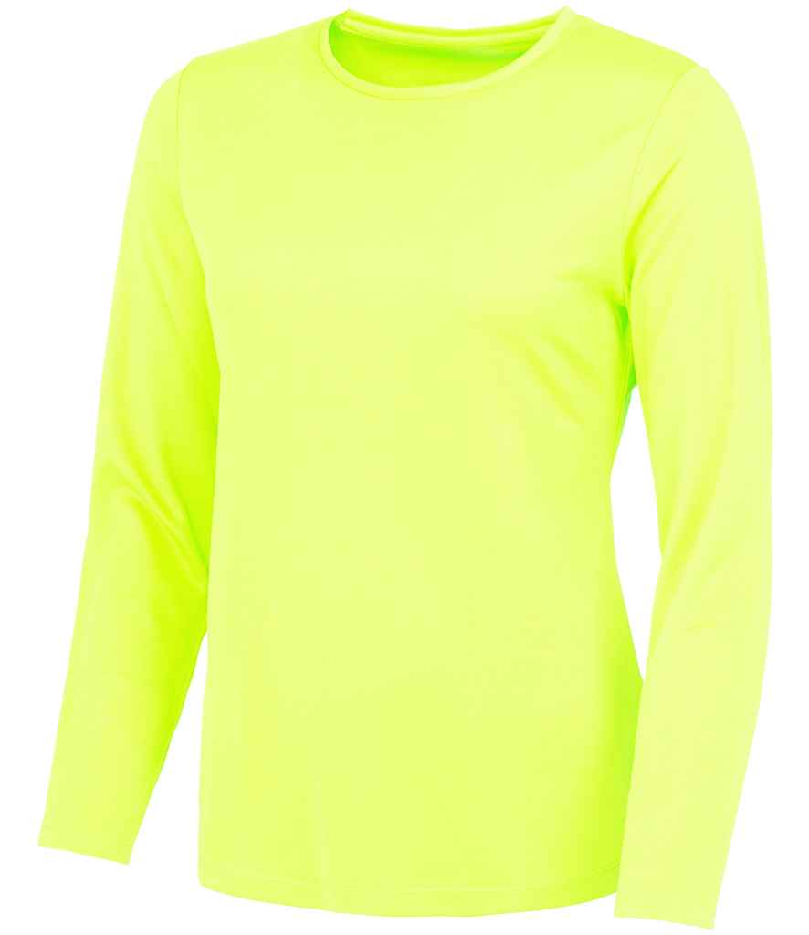 Ladies Just Cool Long Sleeve Wicking T-Shirt