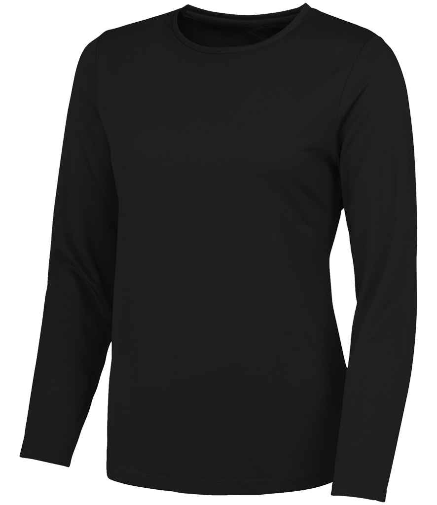 Ladies Just Cool Long Sleeve Wicking T-Shirt