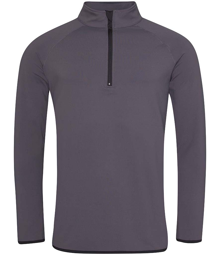 Half Zip Sweat Top