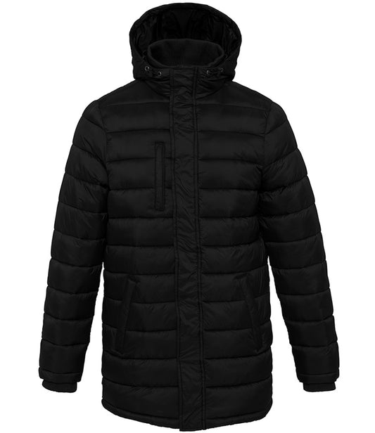 Lightweight Long Padded Parka Coat