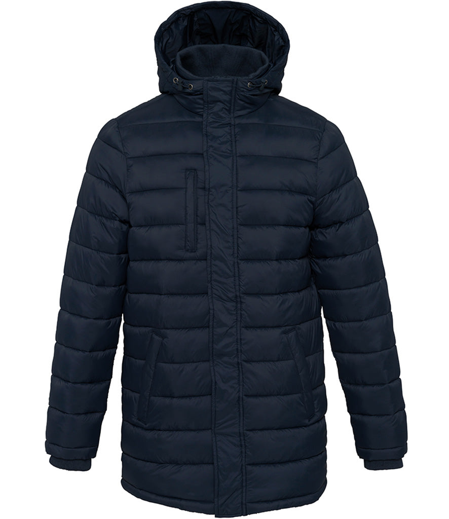Lightweight Long Padded Parka Coat