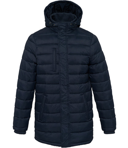 Lightweight Long Padded Parka Coat