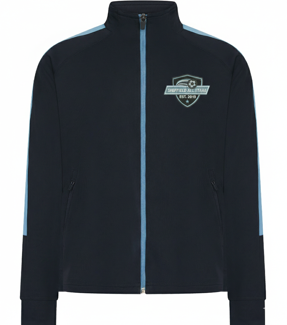 Sheffield AllStars Full Zip Tracksuit Top